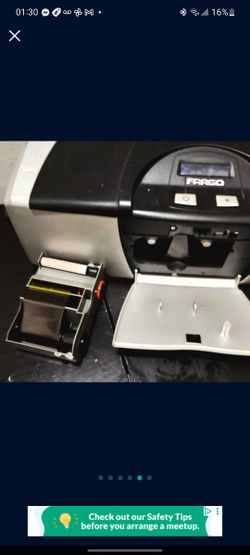 Affordable Fargo DTC400e ID Card Printer - Works!