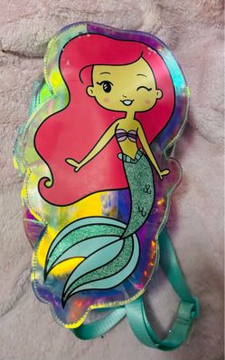 Little Mermaid Holographic Kids Mini Backpack