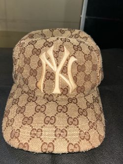 Gucci x NY Yankees GG Canvas Baseball Cap
