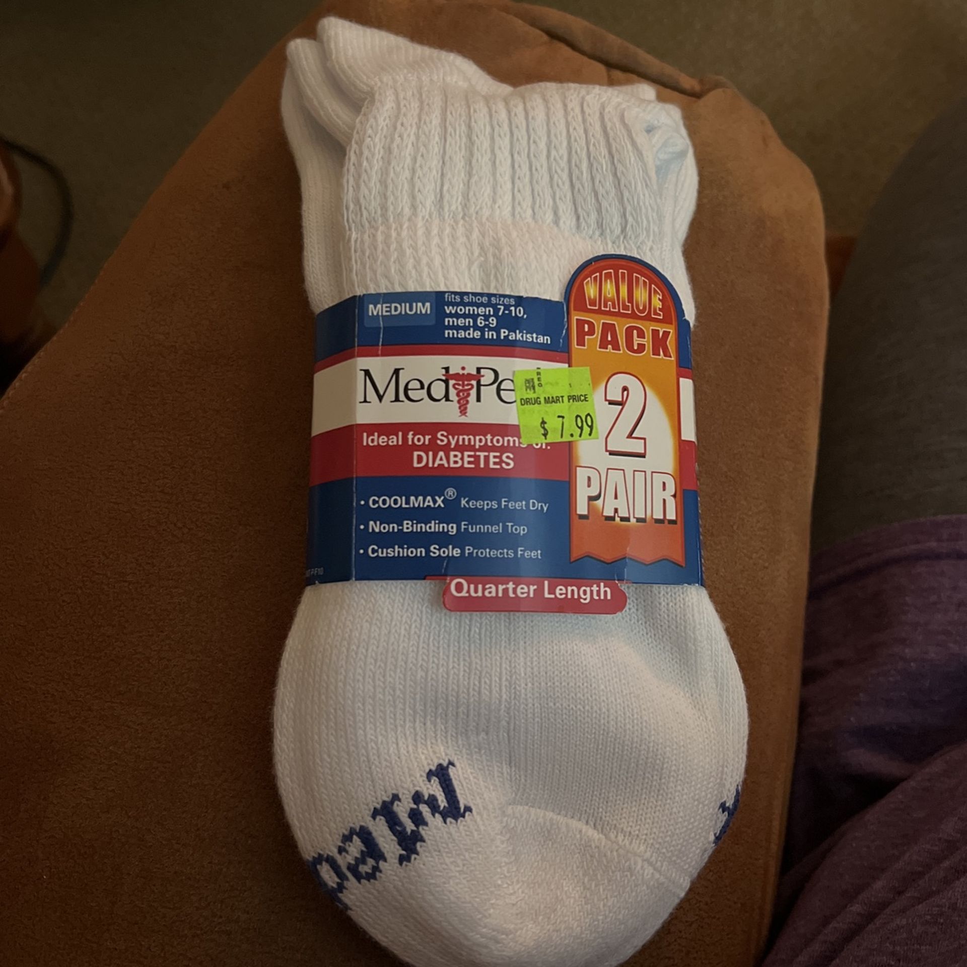 Med Ped Socks