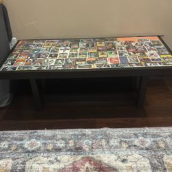 Glass Top Coffee Table 