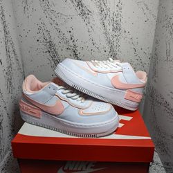 Nike Air Force 1 (W) "Shadow White Coral Pink"