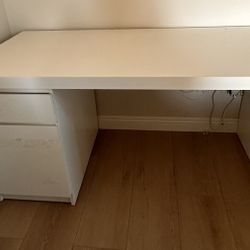 IKEA Desk With Storage-Malm Collection 