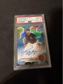 Tommy Troy autographed psa 10 /150