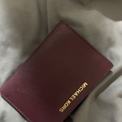 Michael Kors Burgundy Wallet 
