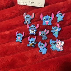 Stitch Croc Charms