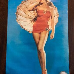 Large Marylin Monroe Poster