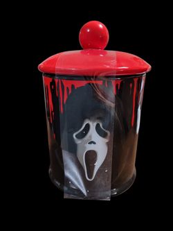 Ghost Face Cookie Jar