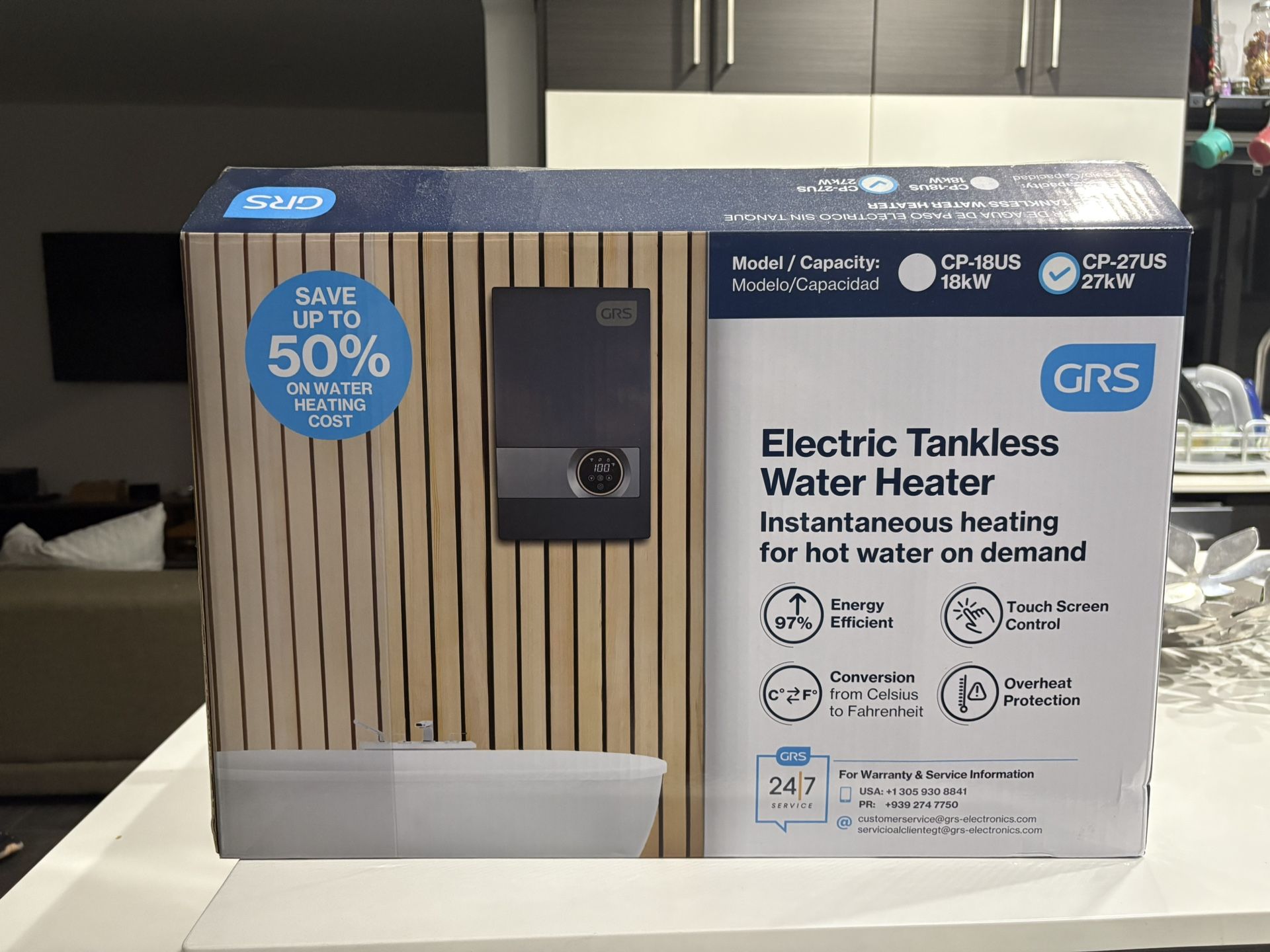 Tankless water Heater 27 Kw (open For Trades(golf Clubs))