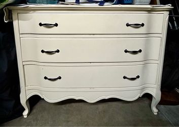 White dresser