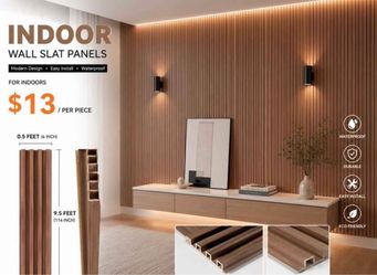 WPC Panels 6”x9.5ft 2 colors in stock
