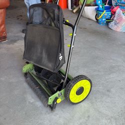 Sunjoe Push Lawnmower
