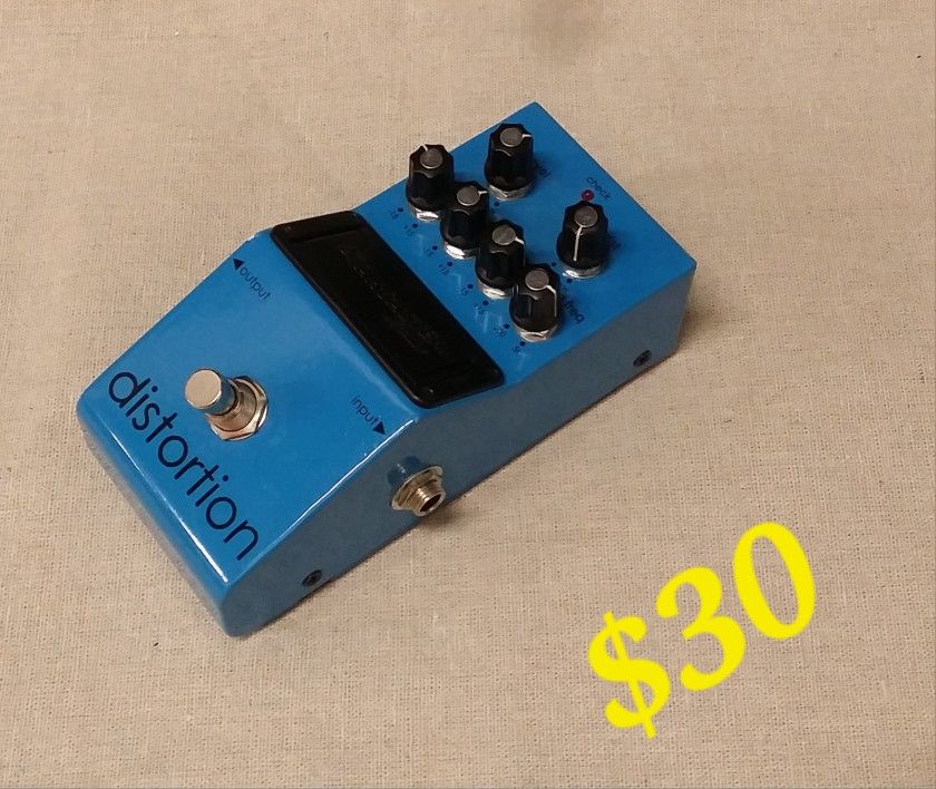 FENDER distortion 6 Knobs Tuning Pedal 