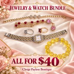 Women’s Jewelry & Watch Bundle – All for $40