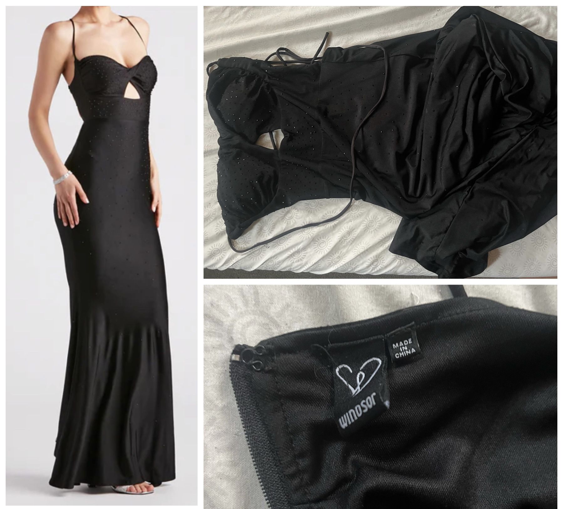 Black Windsor Prom Dress