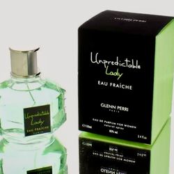 Unpredictable Lady Eau FRAICHE by Glenn Perri Eau de Parfum Spray Woman 3.4 FL oz / 100 ML