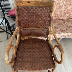 Bamboo Barstool 