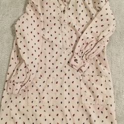 Old Navy Toddler 5T Long- Sleeve Flower Dress