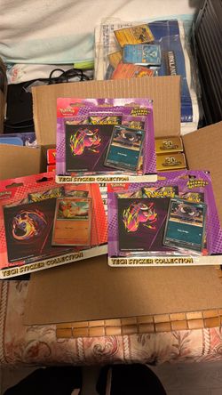 Pokemon ascended hero tech sticker collection