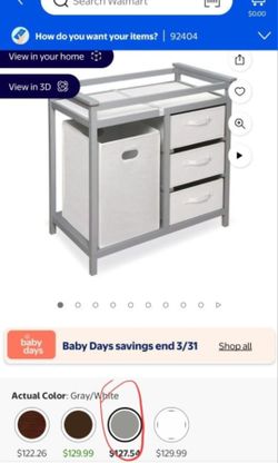 Changing Table