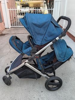 Carriola doble de dos hacientos