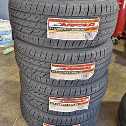 215-55R17 Arroyo tires 🤩🛞✅