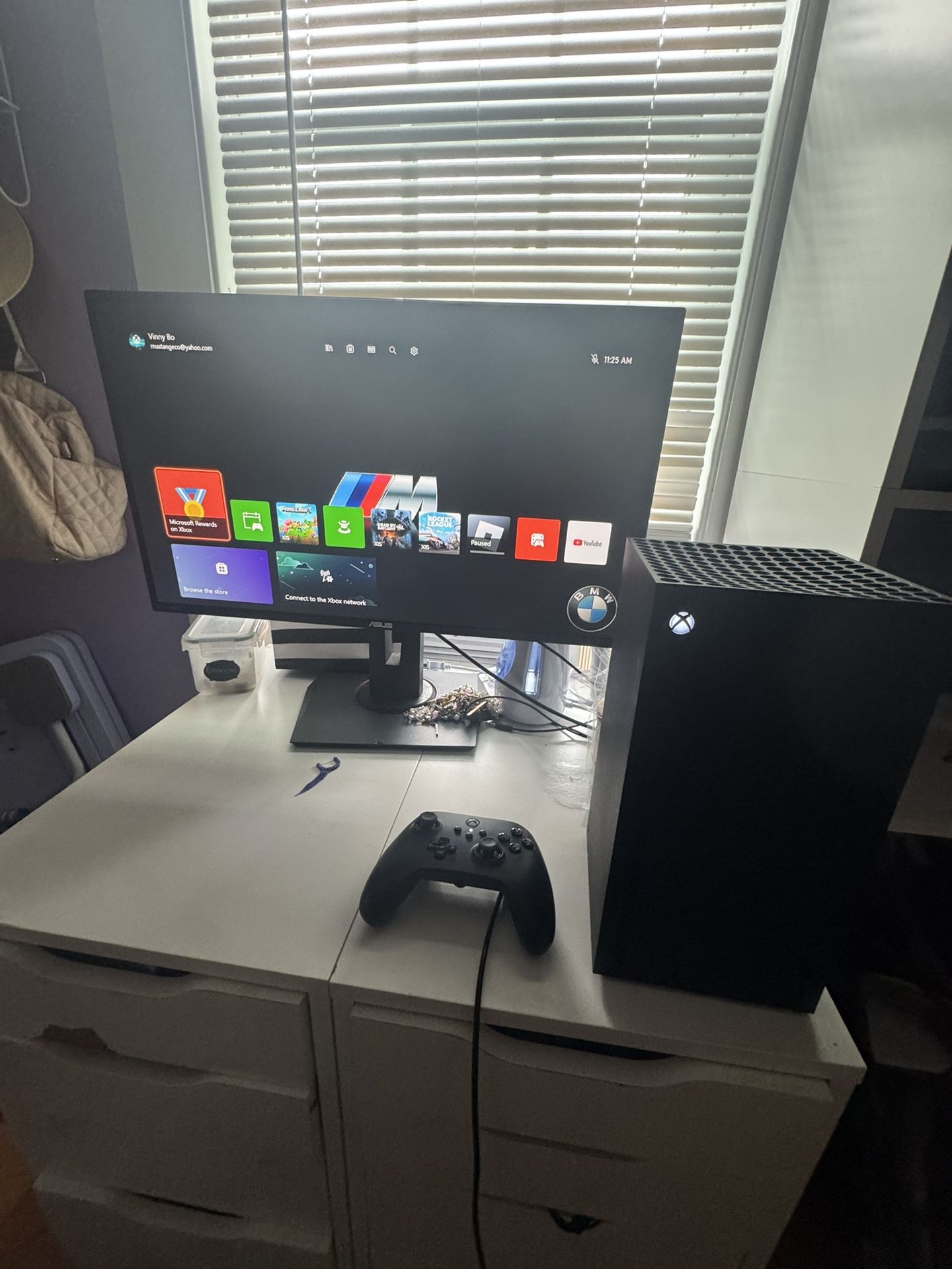 Xbox Series X And Monitor+chair