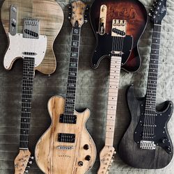 4 Michael Kelly Guitars