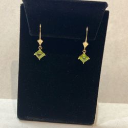 14k Gold Earrings #109383-5 MJ