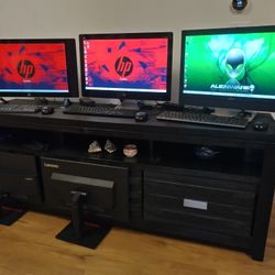$600 - 3 All In One - 2 HP Envy Touch Smart/ 1 Dell Optiplex 24 All In One - Windows 11 Pro + Loaded 