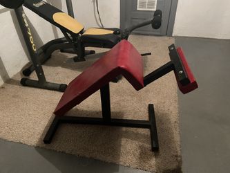 Old school sit up bench hot sale