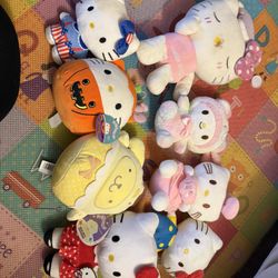 Hello Kitty Plushies