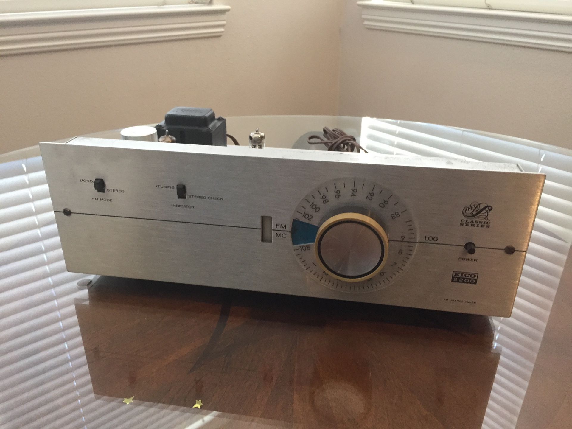 Eico 2200 tube stereo FM tuner