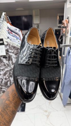 Dior Black Oxford Dress Shoes