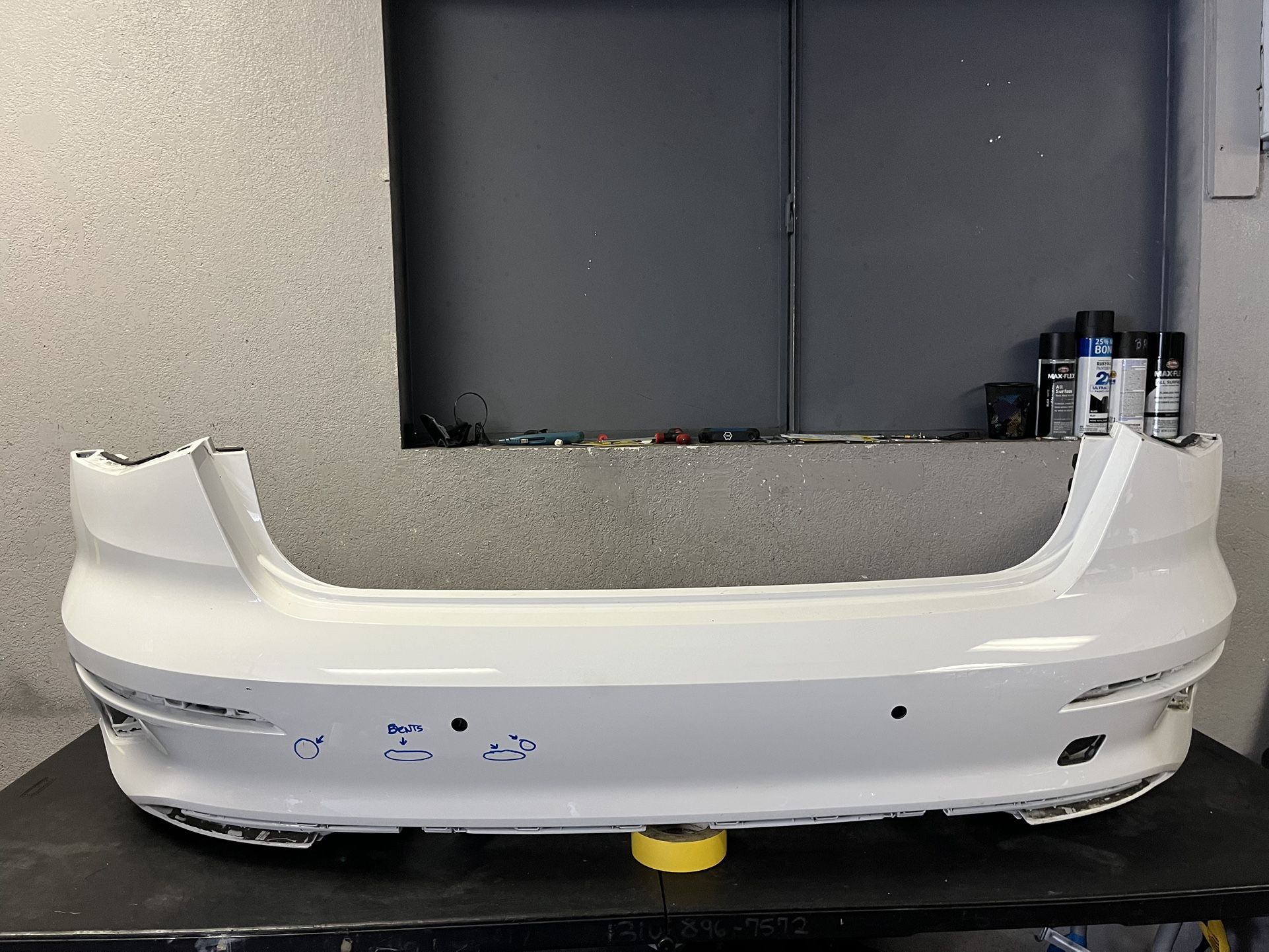 2023-2024-2025 AUDI A3 REAR BUMPER OEM USED