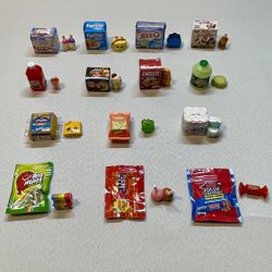 Shopkins Real Littles Lot of 14 (28 individual pieces) - Ship Only