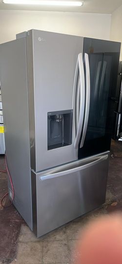 LG ThinQ French Door Stainless Steel Refrigerator