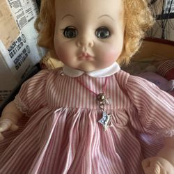 Madame Alexander 1977 Vintage 14” Pussy Cat  Pussycat Baby Doll NO BOX