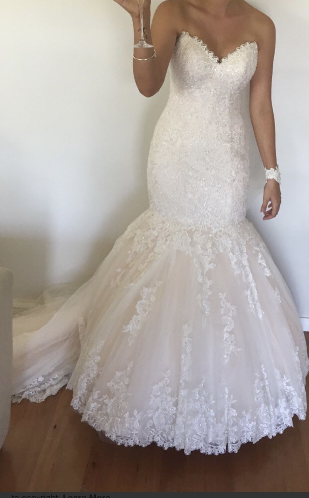 Maggie Sottero Wedding Dress In Ivory And Blush