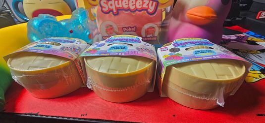 Squishy Dumpling Mystery Fidget Toy 3-Pack