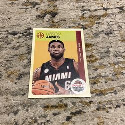 Lebron James Basketball Card