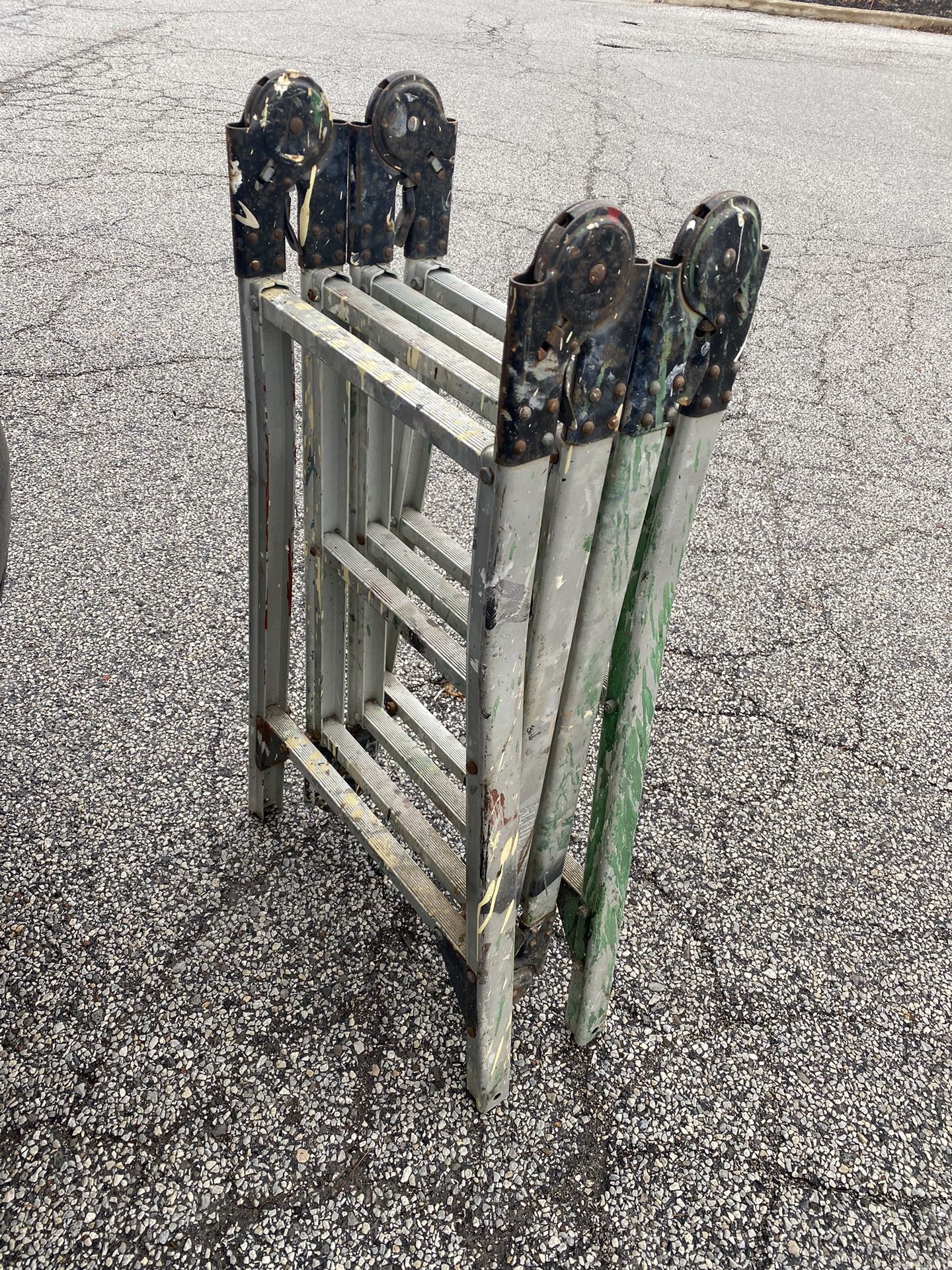 Westway Adjustable Folding Ladder