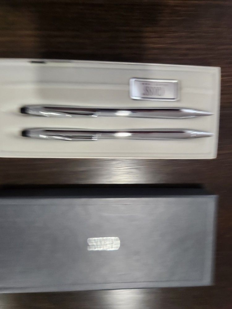 Classic Chrome Cross Pen and Pensil Set