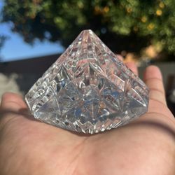 Waterford Crystal Diamond Paperweight 