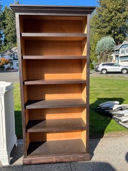 Tall bookshelf