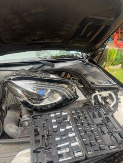 Mercedes W205 Headlight upgrade