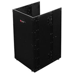 Open Box: Odyssey FZF1930BL Black DJ Fold-Out Stand 19-Inch Wide x 30-Inch Tall