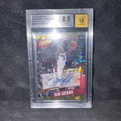 Bam Adebayo Rookie Gold Autograph /10