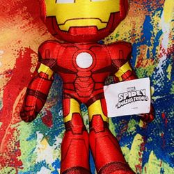 🔴⚡️⚫️🟡✨MARVEL IRON⚡️MAN PLUSH STUFFED ANIMAL🔴⚡️⚫️🟡✨