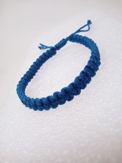 Blue adjustable bracelet Constancy Red Cord